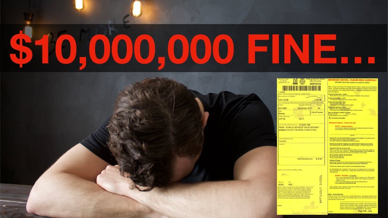 Financial Ruin... $10,000,000 FINE