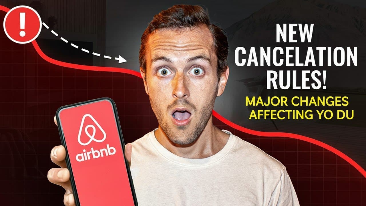 Airbnb quietly updated their cancellation policies... here's what you need to know