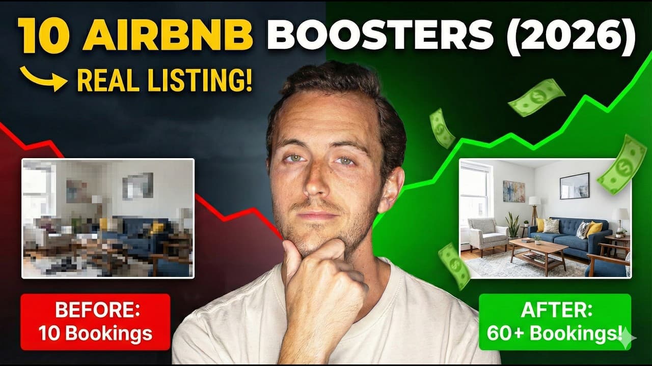10 ESSENTIAL Steps to Improve Your Airbnb in 2026 (Real Listing Example!)